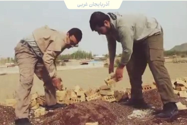 ساخت خانه نیازمند توسط گروه جهادی 